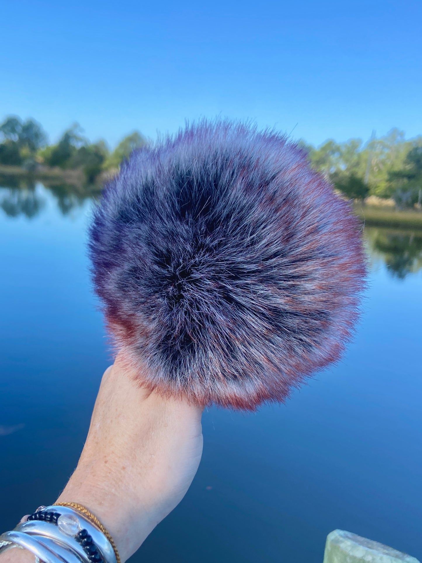 Dynamo Faux Fur Pom